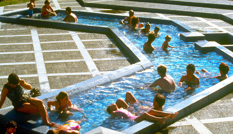 Dorres Bath, natural hot springs